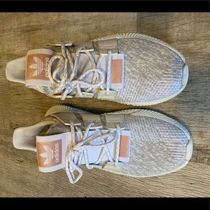 Adidas White/Pink chunky Sneakers